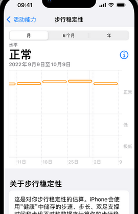 武宁iPhone手机维修如何在iPhone开启'步行稳定性通知'