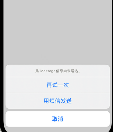 武宁apple维修iPhone上无法正常发送iMessage信息