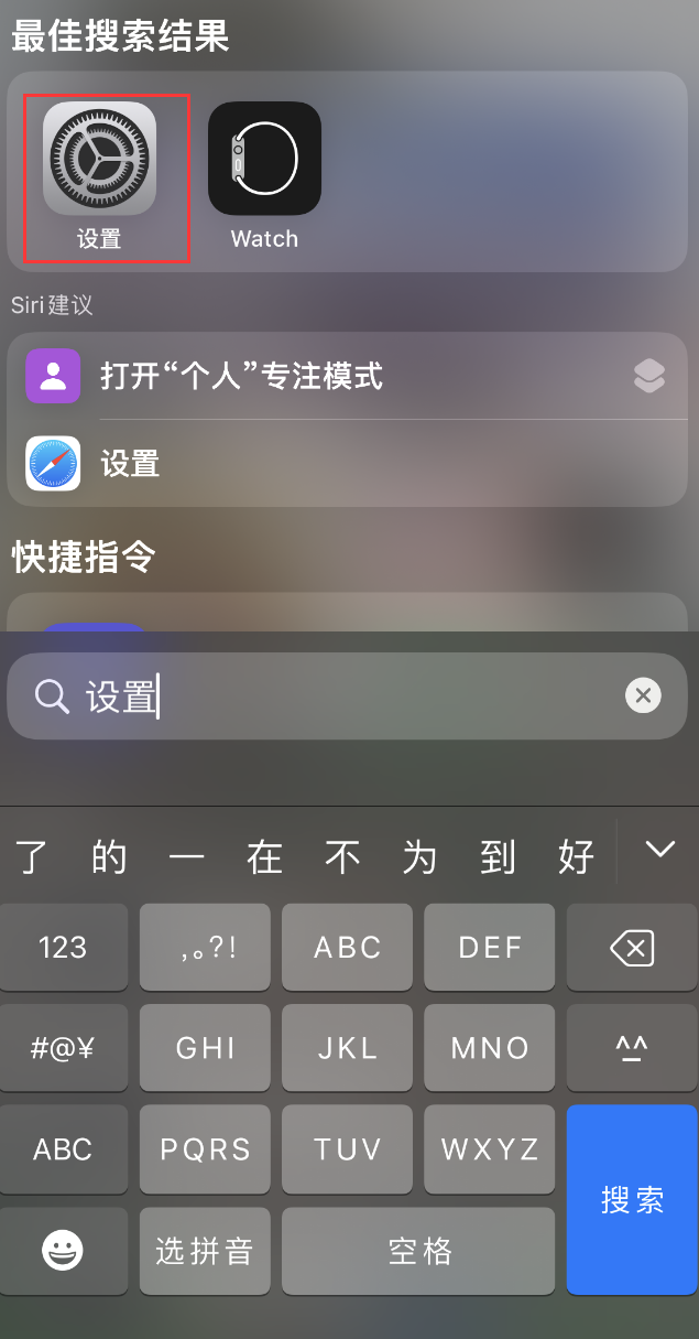 武宁苹果手机维修分享：iPhone 找不到“设置”或“App Store”怎么办？ 