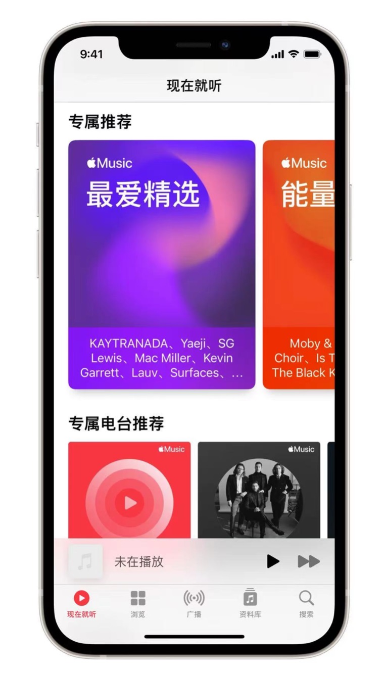 武宁苹果手机维修分享iOS 14.5 Apple Music 新功能 